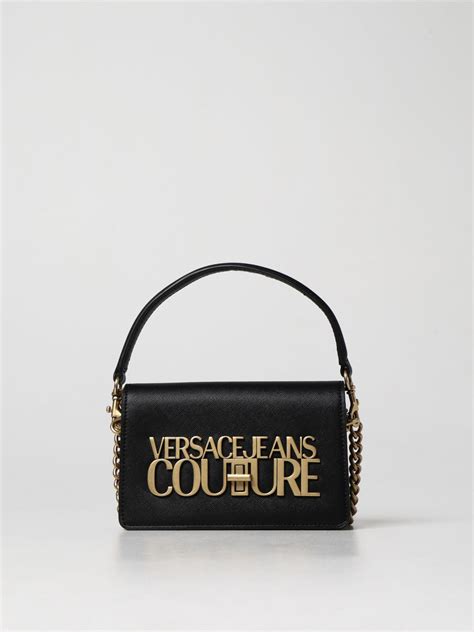 versace jeans taupe shoulder bag &|Versace Jeans couture bag.